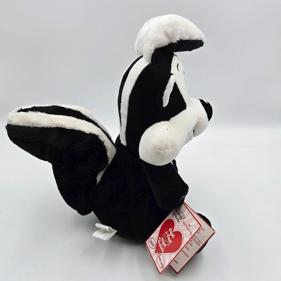 10” Hallmark Warner Bros Looney Tunes Talking & Singing Pepe Le Pew Plush Tested - Picture 8 of 12